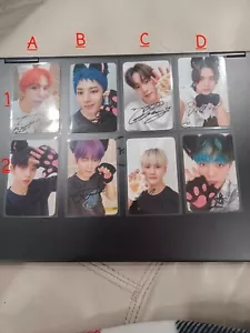 8 turn Music & drama signed photocards - Picture 1 of 2