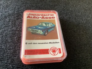 altes Quartettspiel - Japanische Auto Asse - - Bild 1 von 2
