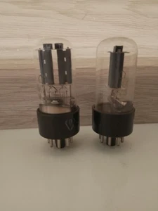 2 pcs 6N8S ( 1578 6SN7 ) Soviet Vintage tube NOS Tested  - Picture 1 of 3