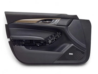 Cadillac CTSV CTS-V 2018-2019 panel interior de la puerta del conductor negro azafrán OEM GM Foto 1 de 4