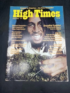 Vintage High Times Bob Marley September 1976 Issue. - Picture 1 of 9