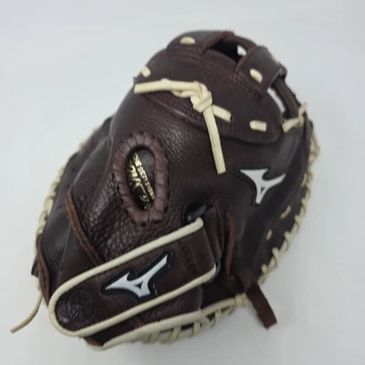 Luva de apanhador de softbol Mizuno GXS-90F1 34” feminina Fastpitch lance direito - Imagem 1 de 4