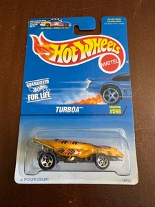 1996 Hot Wheels Collector #598 TURBOA Yellow w/Chrome 5 Spokes - Picture 1 of 2