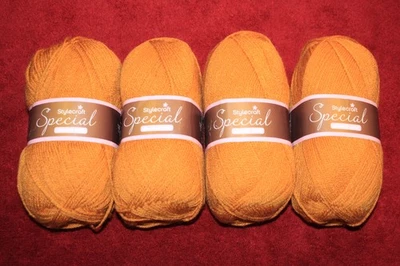 Stylecraft Special Double Knit Yarn Lot of 4 Gold - Image 1 of 3