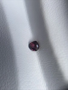 0.26ct 4x3.8mm VS Pear Purplish Pink Sapphire Gemstone Songea *Heated - Bild 1 von 6
