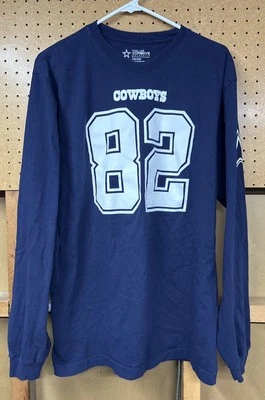 Dallas Cowboys Auténtica Jason Witten #82 Camisa Manga Larga Adulto Grande L Foto 1 de 4