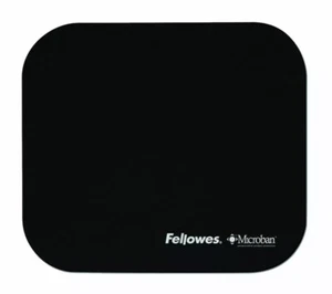 Fellowes Microban® 8" x 9" Mauspad, schwarz neu in versiegelter Verpackung. Kostenloser Versand - Bild 1 von 5