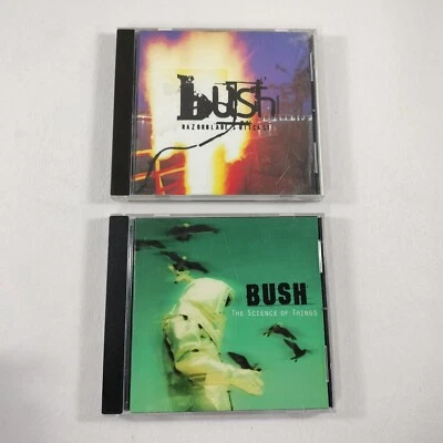 Bush Lot Of 2 CD The Science of Things, Razorblade Suitcase Foto 1 de 3