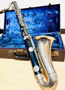 CLARINETE BAJO NOBLET PARIS - Imagen 1 de 10