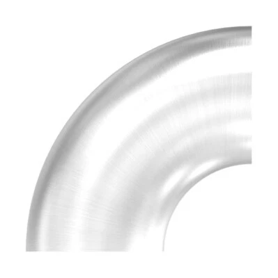 EDELSTAHLONLINE24 90° Bogen zum Anschweißen, für Rohr ø 42,4mm, Wandstärke 2,0mm, geschliffen