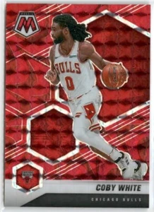2020 Panini Mosaic #34 Coby White Mosaic Reactive Red - Picture 1 of 2