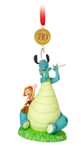 Disney Ornament Sketchbook Legacy 2021 The Reluctant Dragon and Boy - Picture 1 of 3