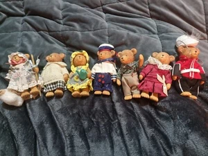 Vintage Russ Teddy Town Figures Bundle - Picture 1 of 6