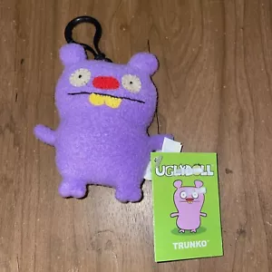 Uglydoll TRUNKO Clip Chiave 4” Viola Monster Gund - Foto 1 di 4
