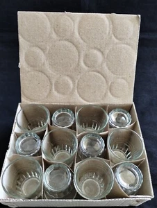 12 Shot Glasses Glass Barware Shots Drink Tequila Bar Shooter 2 oz Vodka Agua  - Picture 1 of 14