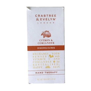 Crabtree & Evelyn Citron And Coriander Hand Therapy 3.45oz/100ml *READ - Picture 1 of 7