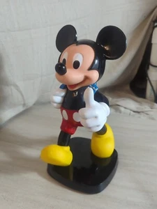 Mickey Mouse Backpacker Telephone Base Only Clean Tyco Made In Hong Kong - Picture 1 of 6