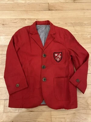 ¿Abrigo de traje vintage para niños talla 6? Rojo Foto 1 de 4