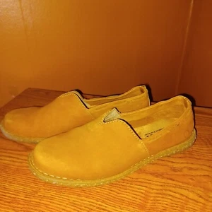 Mocassini slip on Born Naya marrone pelle suola in gomma da donna taglia 8 - Foto 1 di 9