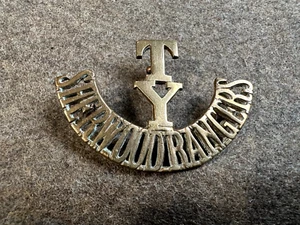Sehr seltener Sherwood Rangers Yeomanry Schultertitel - Bild 1 von 2