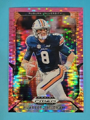 2019 Panini Prizm Draft PINK PULSAR Jarrett Stidham Auburn Tigers #119 - Image 1 of 2