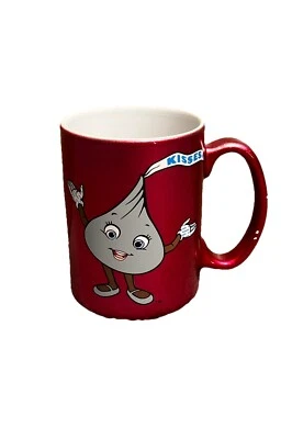 Copo de cerâmica Hershey Park Hershey Kisses rosa e cinza - Imagem 1 de 4