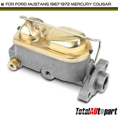 Nuevo cilindro maestro de freno con depósito para Ford Mustang 1967-1972 Mercury Cougar Foto 1 de 4