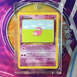 Slowpoke - 1ª Edición - 55/62 (Fósil) Pokemon TCG 1999 Oficial - Imagen 1 de 3