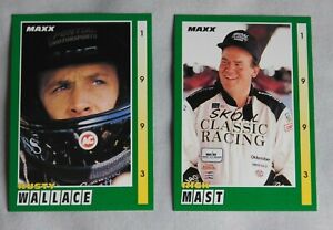 1993 MAXX Racing NASCAR Trading Card Pick One #1-150