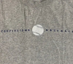 Cooperstown Baseball T-Shirt (Größe XL) 2 kaufen 1 gratis erhalten + Versandrabatt - Bild 1 von 4