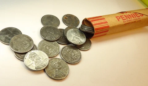 1943-D, Steel, Wheat Penny, 1 Dollar Each Coin, SALE Cover