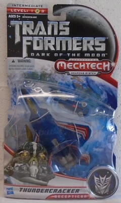 Transformers Movie 3 DOTM Deluxe Class Thundercracker F-22 Raptor Jet Deceptico - Image 1 of 2