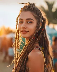 Foto de modelo de niña nativa americana con curvas arriesgada impresión artística 8x10 C2631 - Imagen 1 de 1
