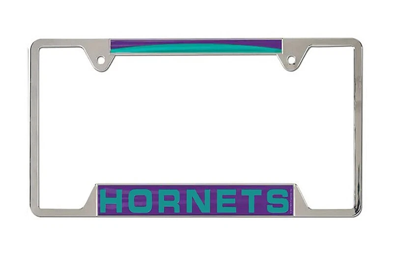 Marco de matrícula de metal Wincraft de Charlotte Hornets NBA Foto 1 de 1