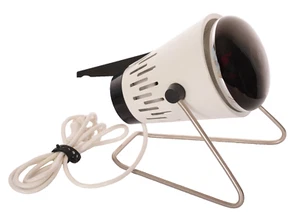 PGH Rotlichtlampe Lampe 250 Watt DDR Elektro Medizin Leipzig Infrarotlampe - Bild 1 von 2