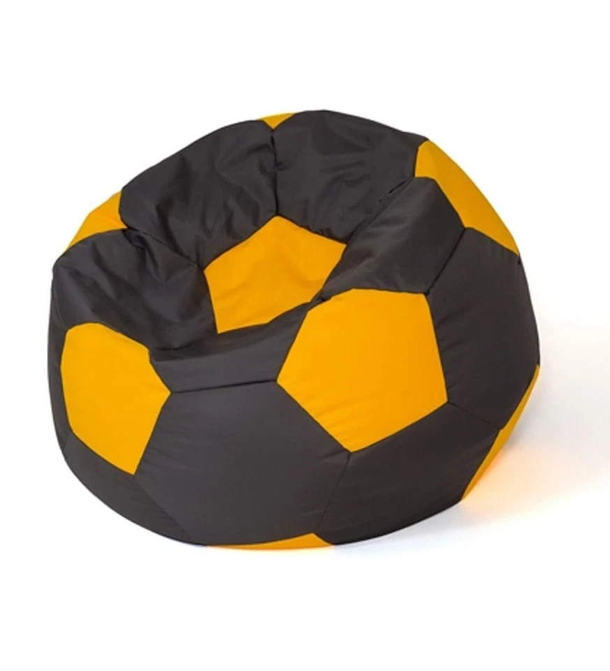 5905359294726 Sako bag pouffe Ball black-yellow L 80 cm Go Gift — 第 1/1 张图片