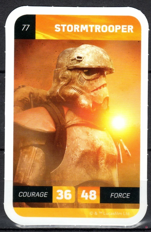 Cartes STAR WARS SOLO Leclerc 2018 #77 STORMTROOPER - Photo 1/1