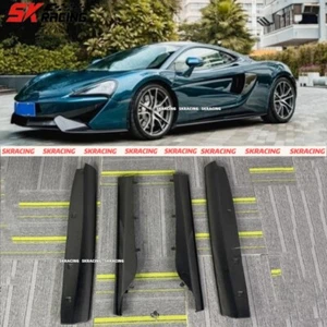Kit de carrocería de faldón lateral de fibra de carbono real 4 piezas para McLaren 540C 570S 570GT 2016-2021 - Imagen 1 de 18