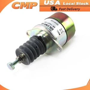 24V Fuel Shutoff Solenoid 307-1101 SA-1637-24 For Onan MEP002A MEP003A Woodward - Picture 1 of 8