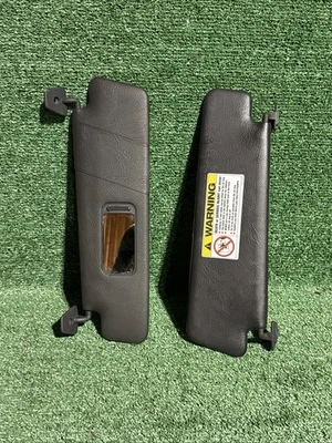 97-04 Mercedes R170 SLK230 SLK320 conjunto de para-sol esquerda direita driver fabricante de equipamento original - Imagem 1 de 4