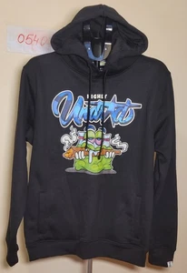 Neuer schwarzer Hoodie von Highly Undrtd - Größe L (0540) - Bild 1 von 5