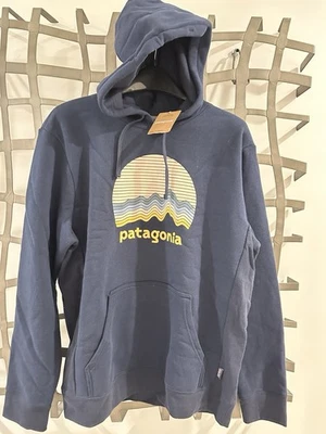 Nueva sudadera con capucha Patagonia para hombre Ridge Rise Moonlight Uprisal nueva azul marino talla L Foto 1 de 3