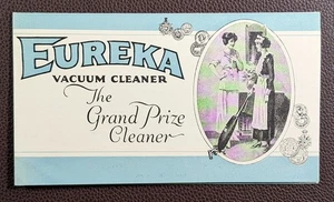 Eureka Vacuum Cleaner Grand Prize John Fraser Sutton Surrey Sales Leaflet - Picture 1 of 4