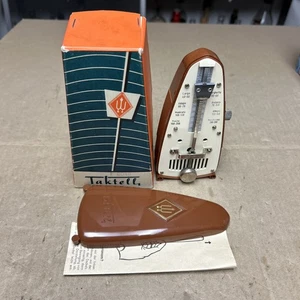 Vintage Wittner Metronome Taktell In Original Box Germany Made 856 - Picture 1 of 19