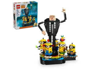 Lego 75582 Despicable Me 4 Steine gebaut Gru & Minions Bauset 839 Teile Neu 9+ - Bild 1 von 6