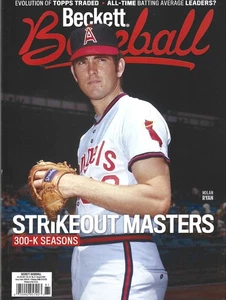 BECKETT BASEBALL CARD PRICE AUGUST 2025 NOLAN RYAN COVER 240 PAGES - Picture 1 of 1