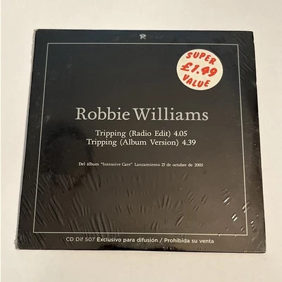 ROBBIE WILLIAMS - Tripping - ARGENTINA PROMO CD Single - 2005 - NEW SEALED - Imagem 1 de 4