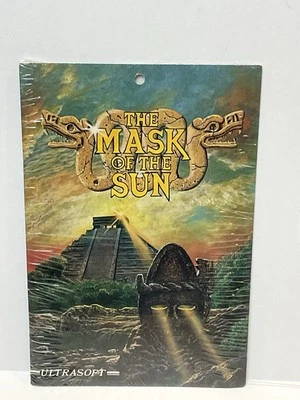 Vintage Mask of the Sun 1982 Ultrasoft Apple II Plus IIe IIc  NIP Sealed - Image 1 of 4