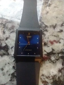 Casio 1330 M0-38 Rubber Band Stainless Steel Back Quartz Face - Picture 1 of 8