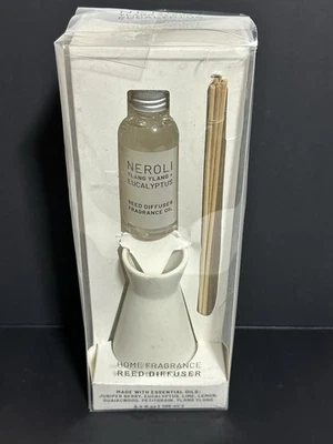 Neroli Ylang Ylang + Eucalyptus Reed Diffuser Set With Ceramic Vessel And Reeds - Image 1 of 4
